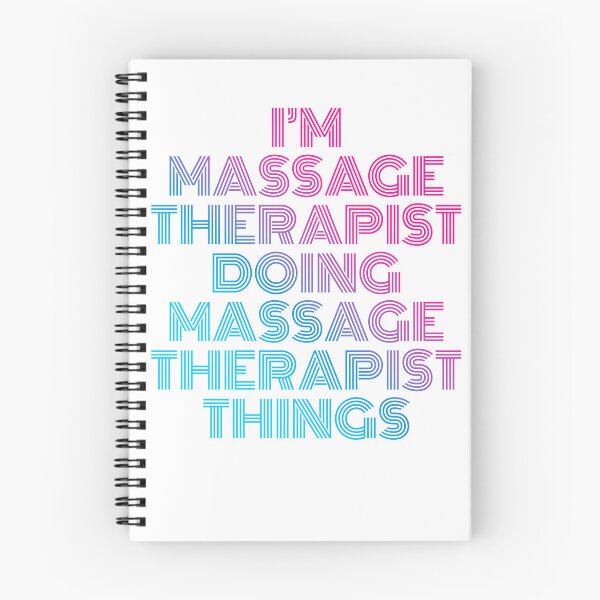 Item preview, I'm Massage Therapist Doing Massage Therapist Things Retro Neon designed and sold by SVPOD.