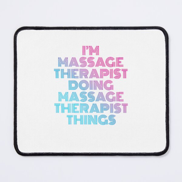 Item preview, I'm Massage Therapist Doing Massage Therapist Things Retro Neon designed and sold by SVPOD.