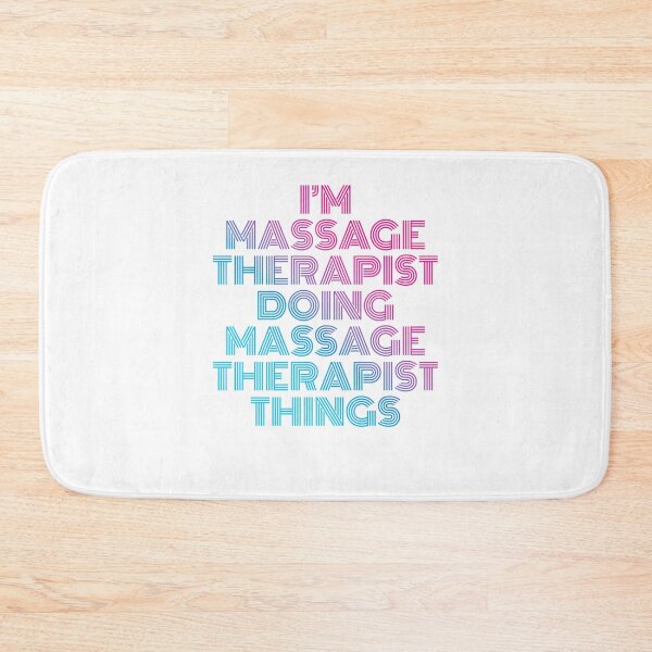 Item preview, I'm Massage Therapist Doing Massage Therapist Things Retro Neon designed and sold by SVPOD.