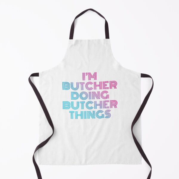 Item preview, I'm Butcher Doing Butcher Things Retro Neon designed and sold by SVPOD.