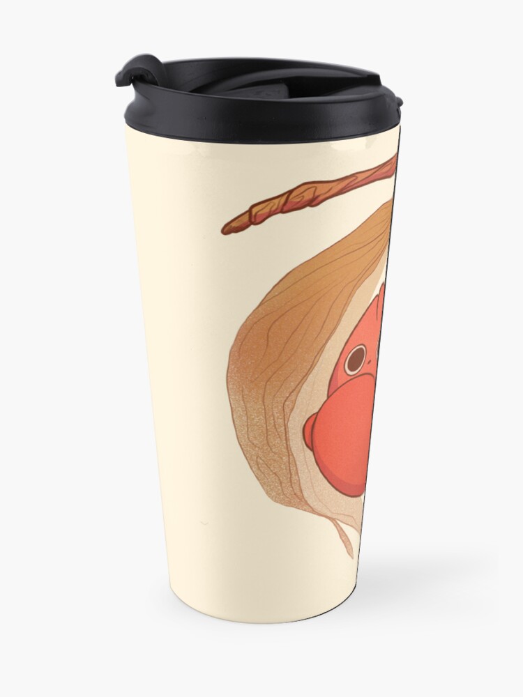 Alternate view of Cute plant cat design Travel Coffee Mug