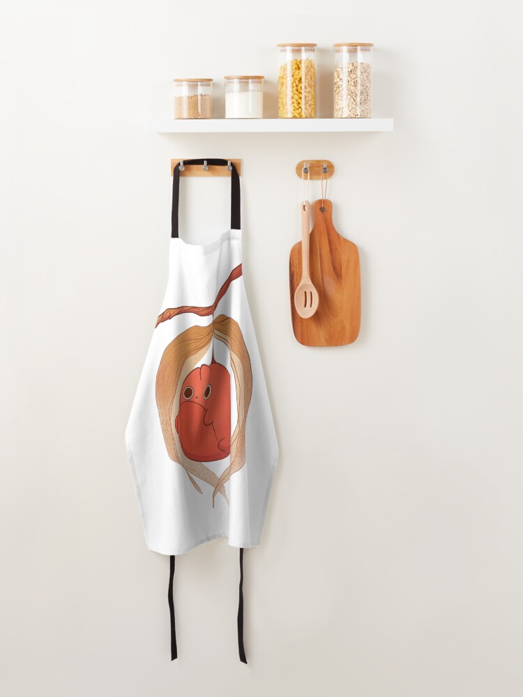Alternate view of Cute plant cat design Apron