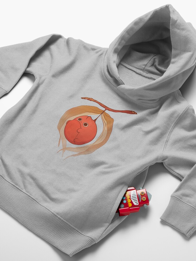 Alternate view of Cute plant cat design Toddler Pullover Hoodie