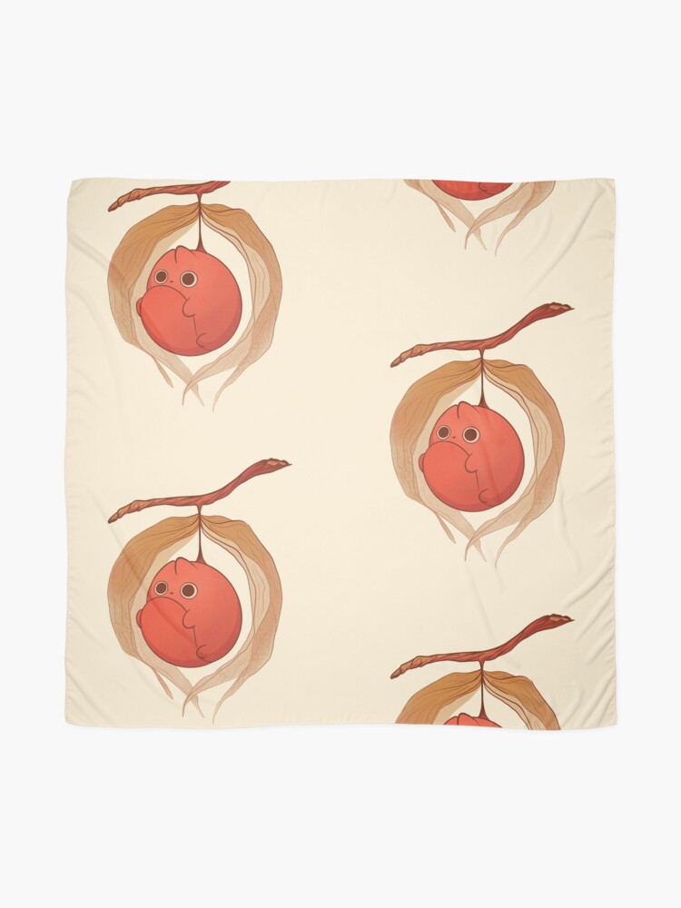 Alternate view of Cute plant cat design Scarf