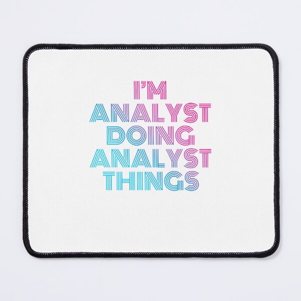 Item preview, I'm Analyst Doing Analyst Things Retro Neon designed and sold by SVPOD.