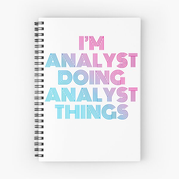Item preview, I'm Analyst Doing Analyst Things Retro Neon designed and sold by SVPOD.