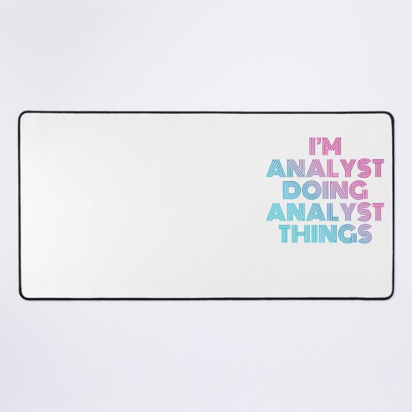 Item preview, I'm Analyst Doing Analyst Things Retro Neon designed and sold by SVPOD.