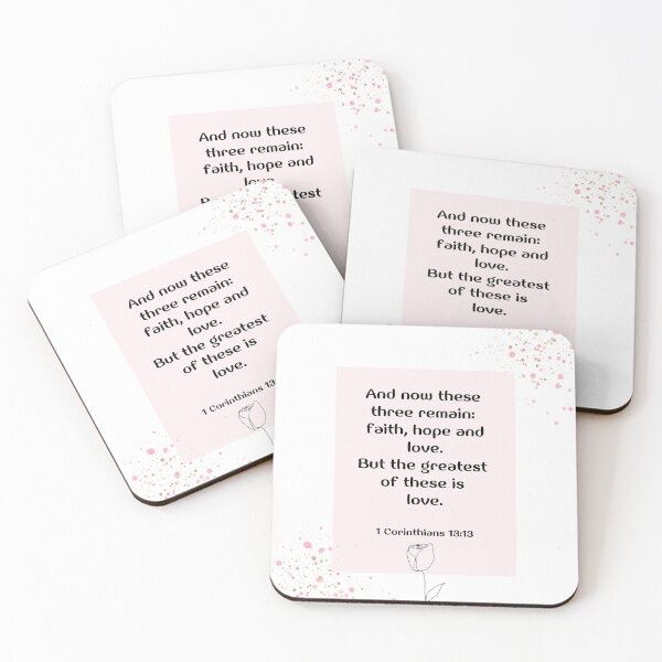Item preview, Scripture 1 Corinthians 13-13 designed and sold by bible-prints.