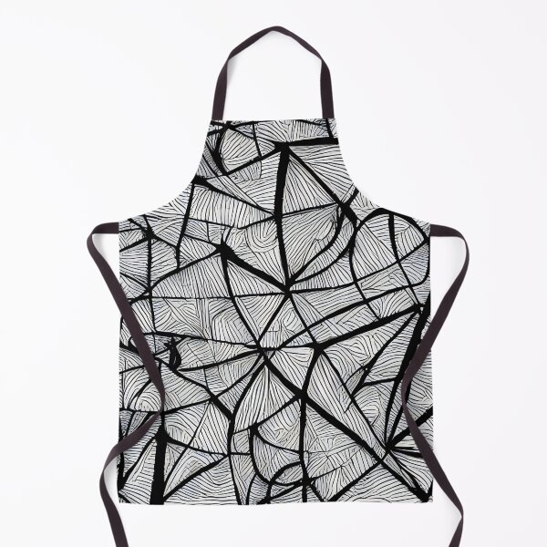 Item preview, Otetojave Calepivi - Abstract psychedelic black and white painting designed and sold by thecocotouchart.