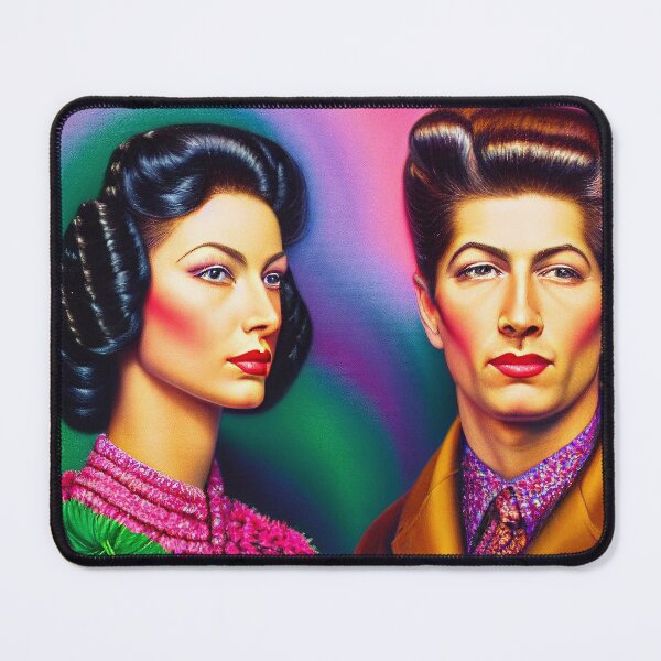 Item preview, Stylish and Colourful Mexican Couple 1940's Style designed and sold by The-11th-Floor.