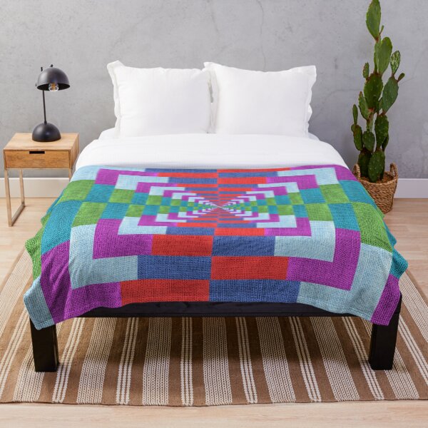 Artikelvorschau, Patchwork-3D-Effektmuster. entworfen und verkauft von hcarts.
