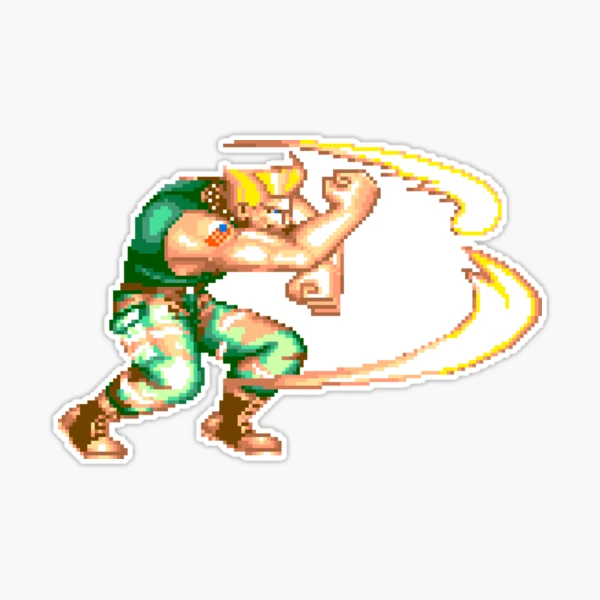 Guile Sfv Sticker - Guile Sfv Sfwowr - Discover & Share GIFs