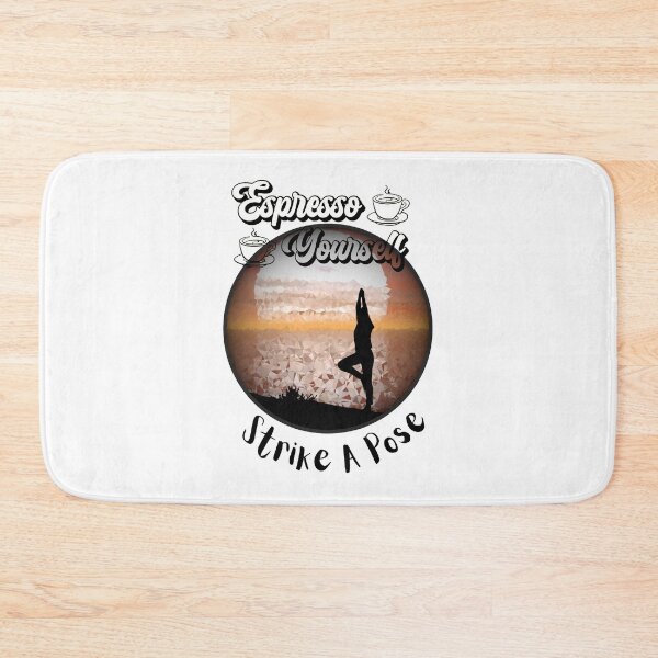 Item preview, Espresso Yourself - Strike A Pose Yoga designed and sold by AspectArtWorks.