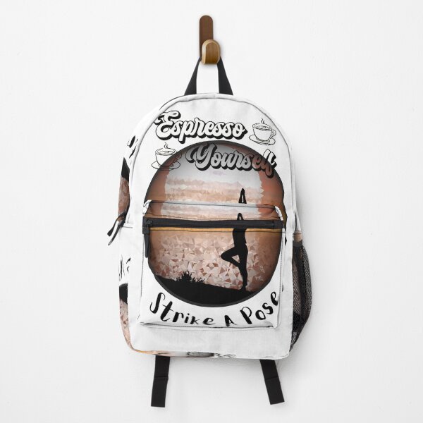 Item preview, Espresso Yourself - Strike A Pose Yoga designed and sold by AspectArtWorks.