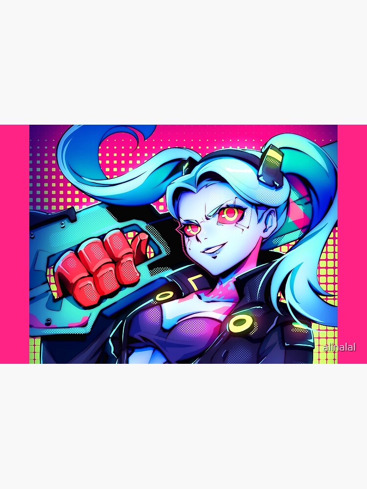 Cyberpunk Edgerunners Rebecca Anime Girl Sticker Vinyl Decal Phone Laptop