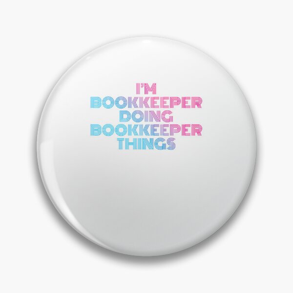 Item preview, I'm Bookkeeper Doing Bookkeeper Things Retro Neon designed and sold by SVPOD.