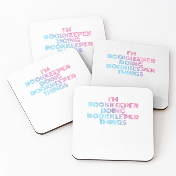 Item preview, I'm Bookkeeper Doing Bookkeeper Things Retro Neon designed and sold by SVPOD.