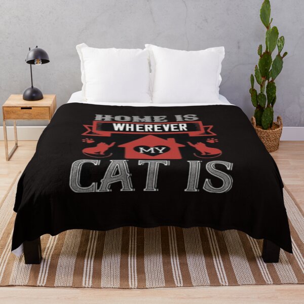 Item preview, Home is wherver my cat is designed and sold by mandover.