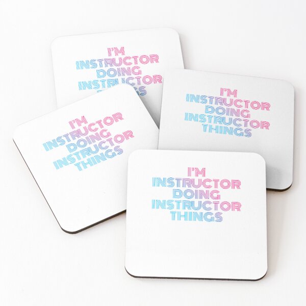 Item preview, I'm Instructor Doing Instructor Things Retro Neon designed and sold by SVPOD.