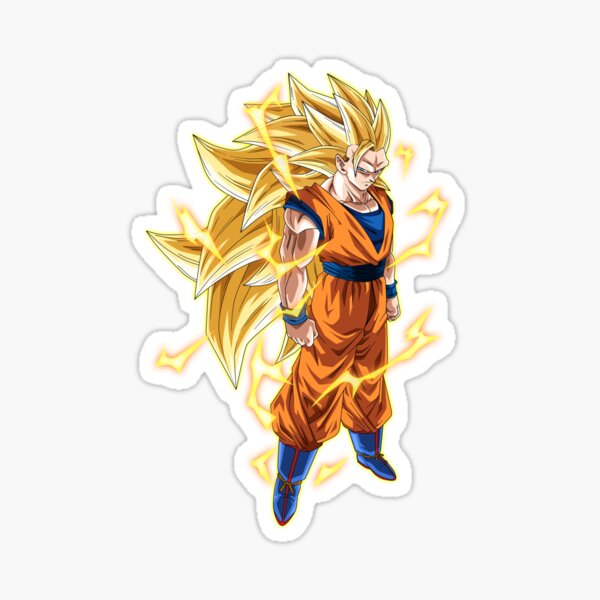 Goku - Blue Hair Super Saiyan Postcard for Sale by animelovah