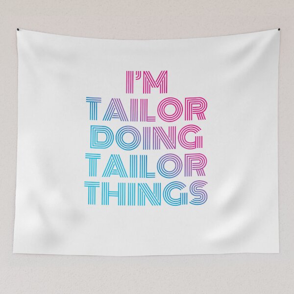 Item preview, I'm Tailor Doing Tailor Things Retro Neon designed and sold by SVPOD.