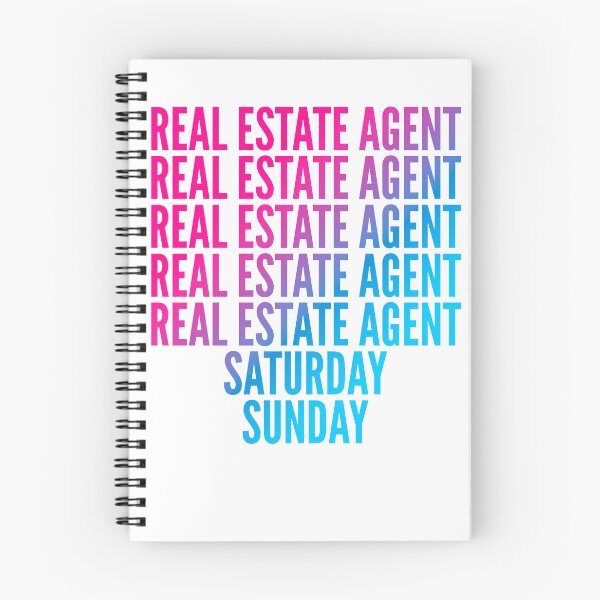 Item preview, Real Estate Agent work week for Real Estate Agents designed and sold by SVPOD.