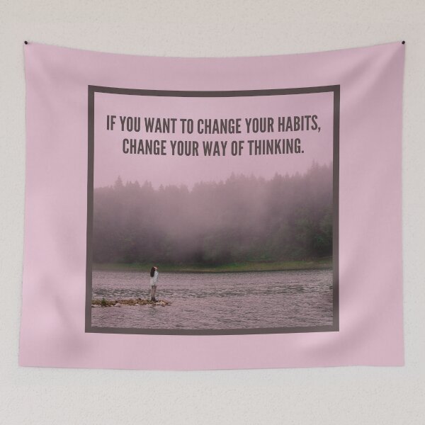 Item preview, Change the way of thinking. designed and sold by LanaBuzzy.