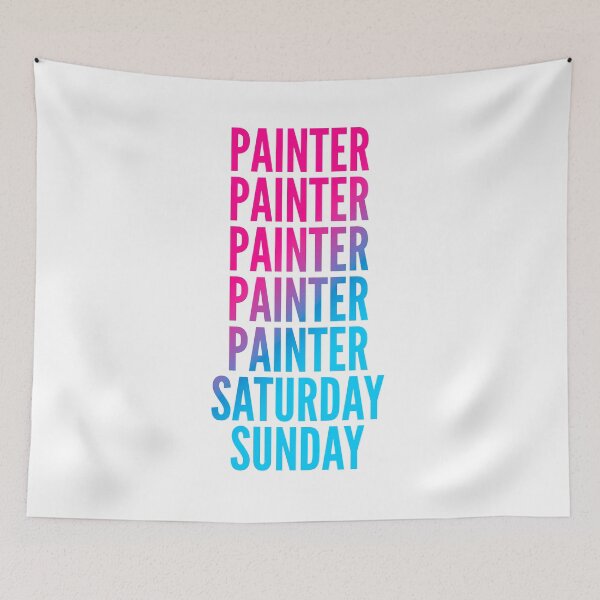 Item preview, Painter work week for Painters designed and sold by SVPOD.