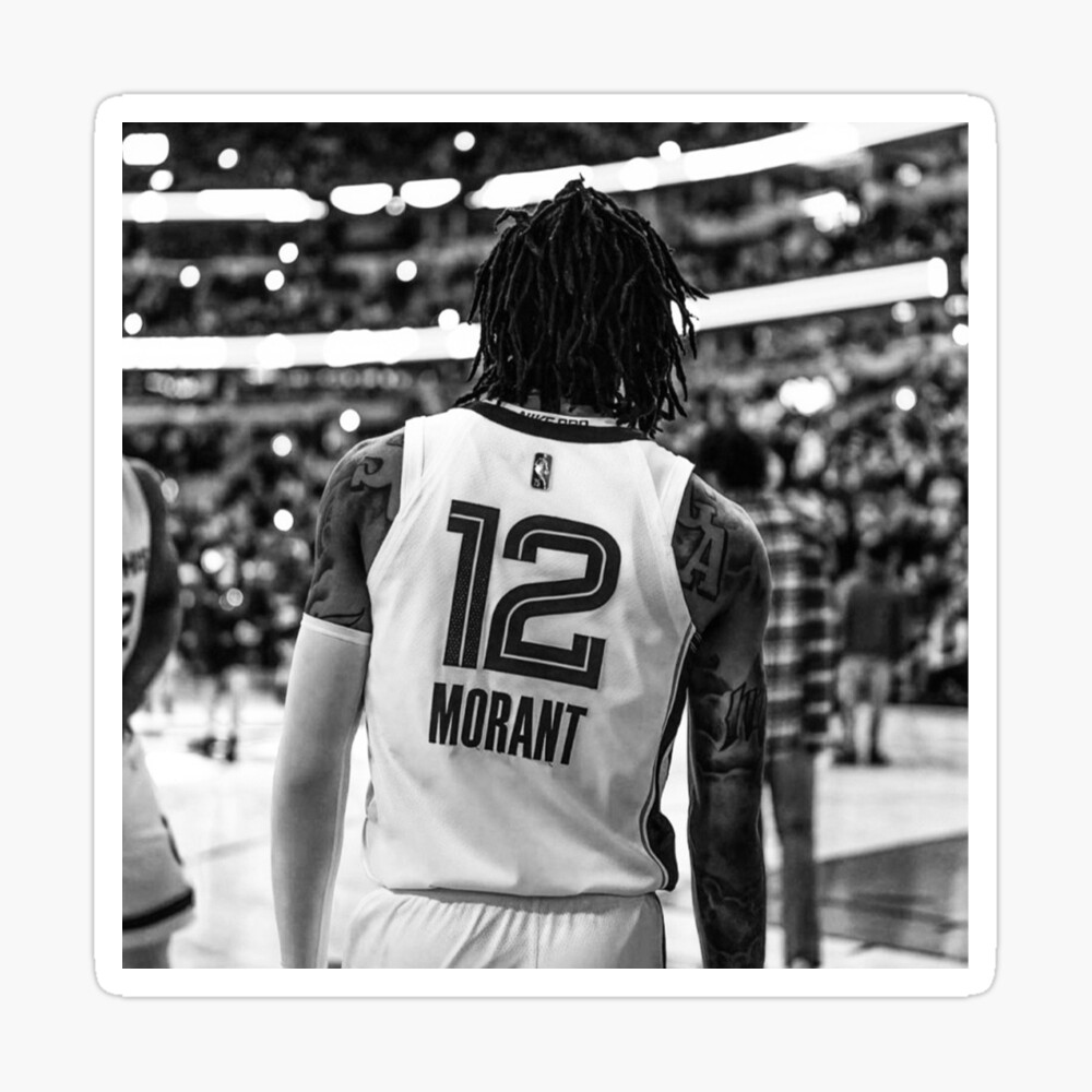 Ja Morant Memphis Grizzlies Jersey Art Board Print by SAYIDOWjpg