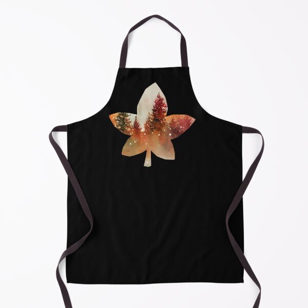 Item preview, Autumn Trees Mist - Leaf Shape designed and sold by CreativNode.