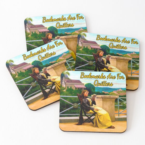 Item preview, Bookmarks are for quitters. Leitura By Ferraz de Almeida designed and sold by KellysComColors.
