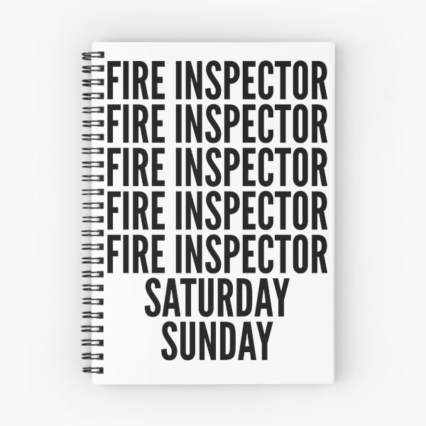 Item preview, Fire inspector funny workweek for Fire inspectors designed and sold by SVPOD.