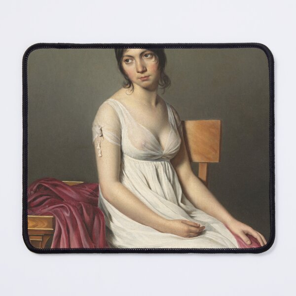 Item preview, Portrait of a Young Woman in White - Jacques-Louis David designed and sold by pixeljess.