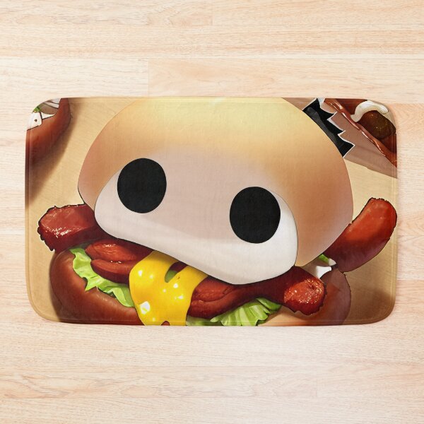 Item preview, Blank Face Happy Burger designed and sold by BAYFAIRE.