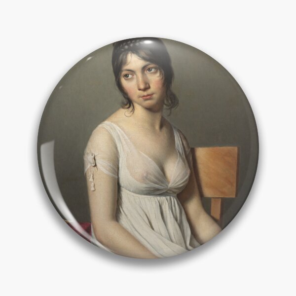Item preview, Portrait of a Young Woman in White - Jacques-Louis David designed and sold by pixeljess.