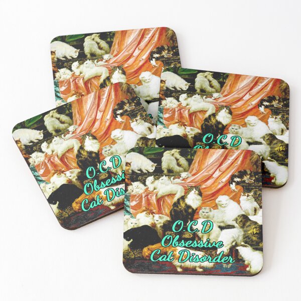 Item preview, OCD Obsessive Cat Disorder. My Wife’s Loves by Carl Kahler designed and sold by KellysComColors.