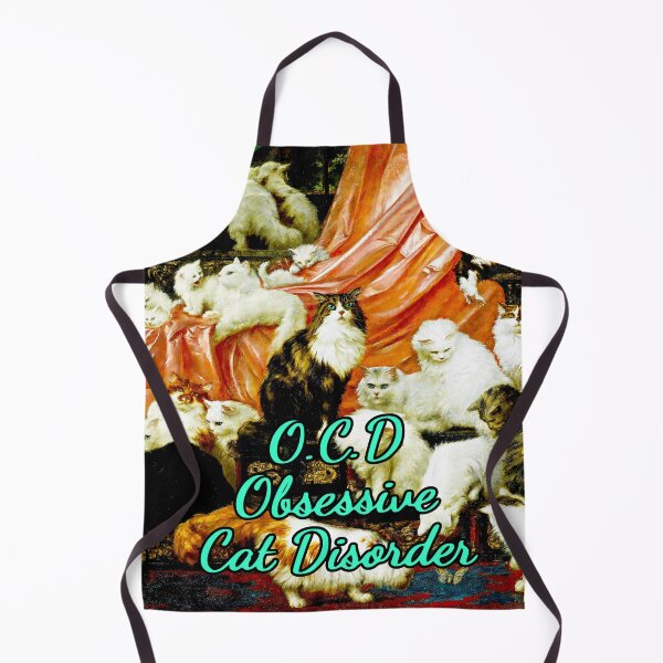 Item preview, OCD Obsessive Cat Disorder. My Wife’s Loves by Carl Kahler designed and sold by KellysComColors.