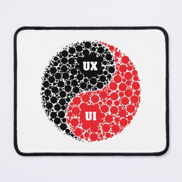Item preview, Yin Yang UX/UI Designer Shirt designed and sold by knapst.