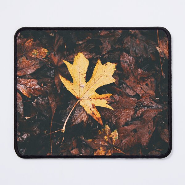Item preview, Brown Autumn Leaves and a Single Gold Leaf designed and sold by LaPetiteStudio.