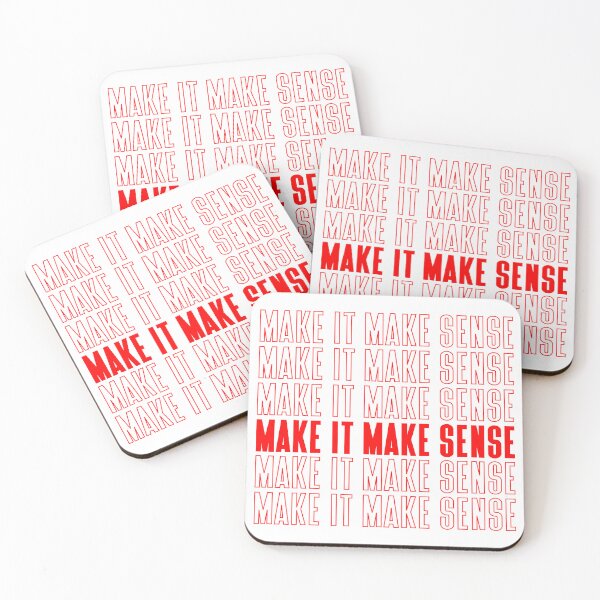 Item preview, Make It Make Sense | Funny T-Shirt designed and sold by simplybirdsong.