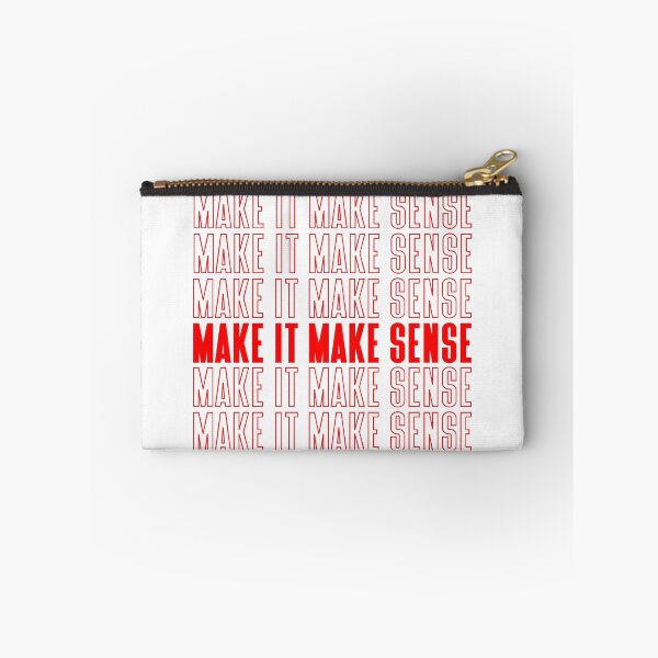 Item preview, Make It Make Sense | Funny T-Shirt designed and sold by simplybirdsong.