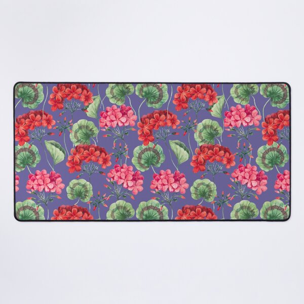 Item preview, Copy of Seamless pattern with watercolor painting of red geranium flowers  designed and sold by Robusta87.