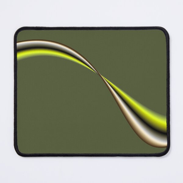 Item preview, Minimal Waves in Olive designed and sold by JWCoenMathArt.