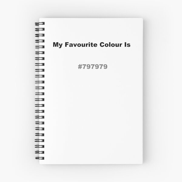 Item preview, My Favourite Colour Is #797979 designed and sold by kiippers.