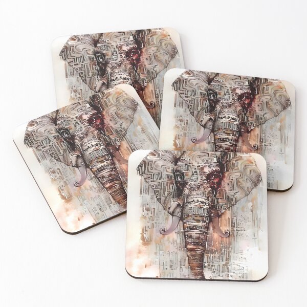Item preview, Elephant Glyph Graphic Art designed and sold by DiscoGypsyFish.