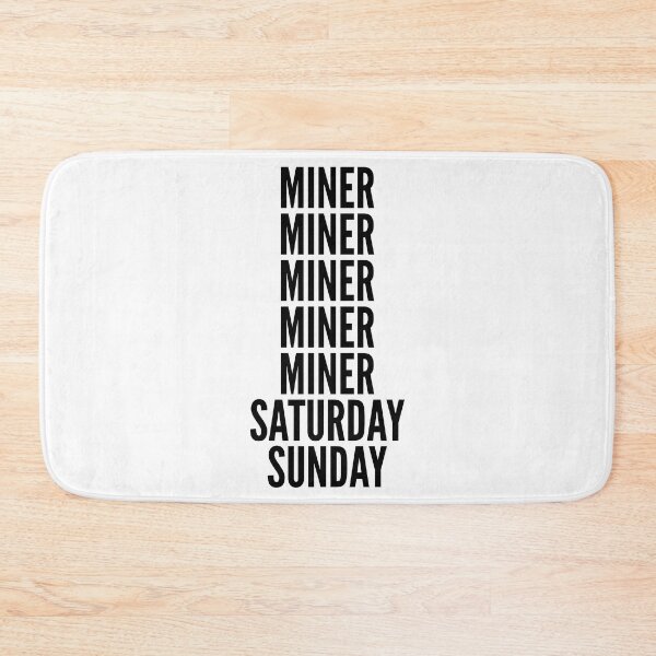Item preview, Miner funny workweek for Miners designed and sold by SVPOD.
