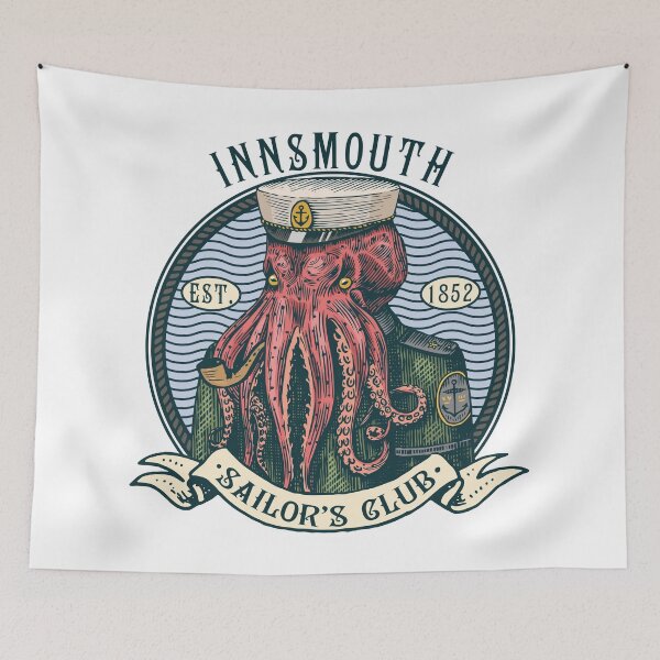 Item preview, The Shadow over Innsmouth Lovecraft Cthulhu Sailor designed and sold by GEEK-FACTORY-EU.
