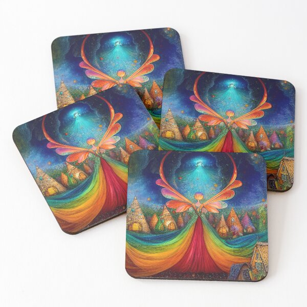 Item preview, Village of The Faeries designed and sold by fairytailsaiart.
