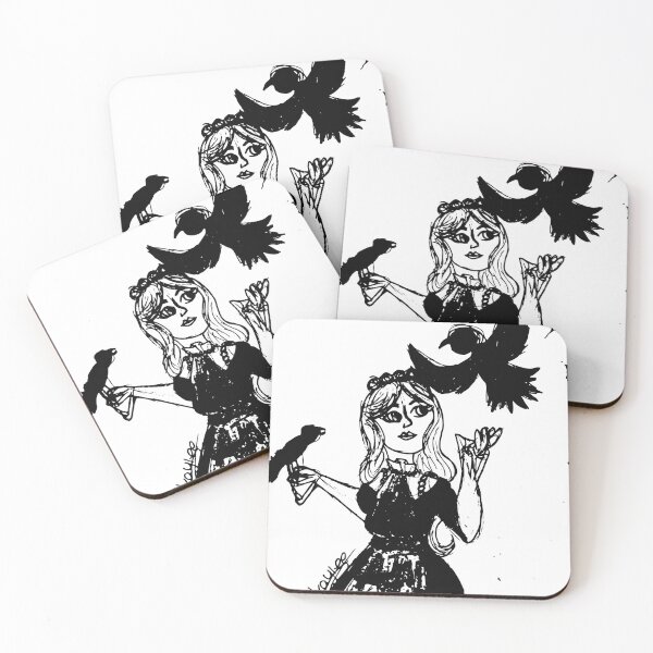 Item preview, Bird watcher Inktober designed and sold by Roze Quartz.