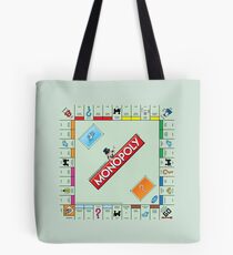 Monopoly Board Tote Bag